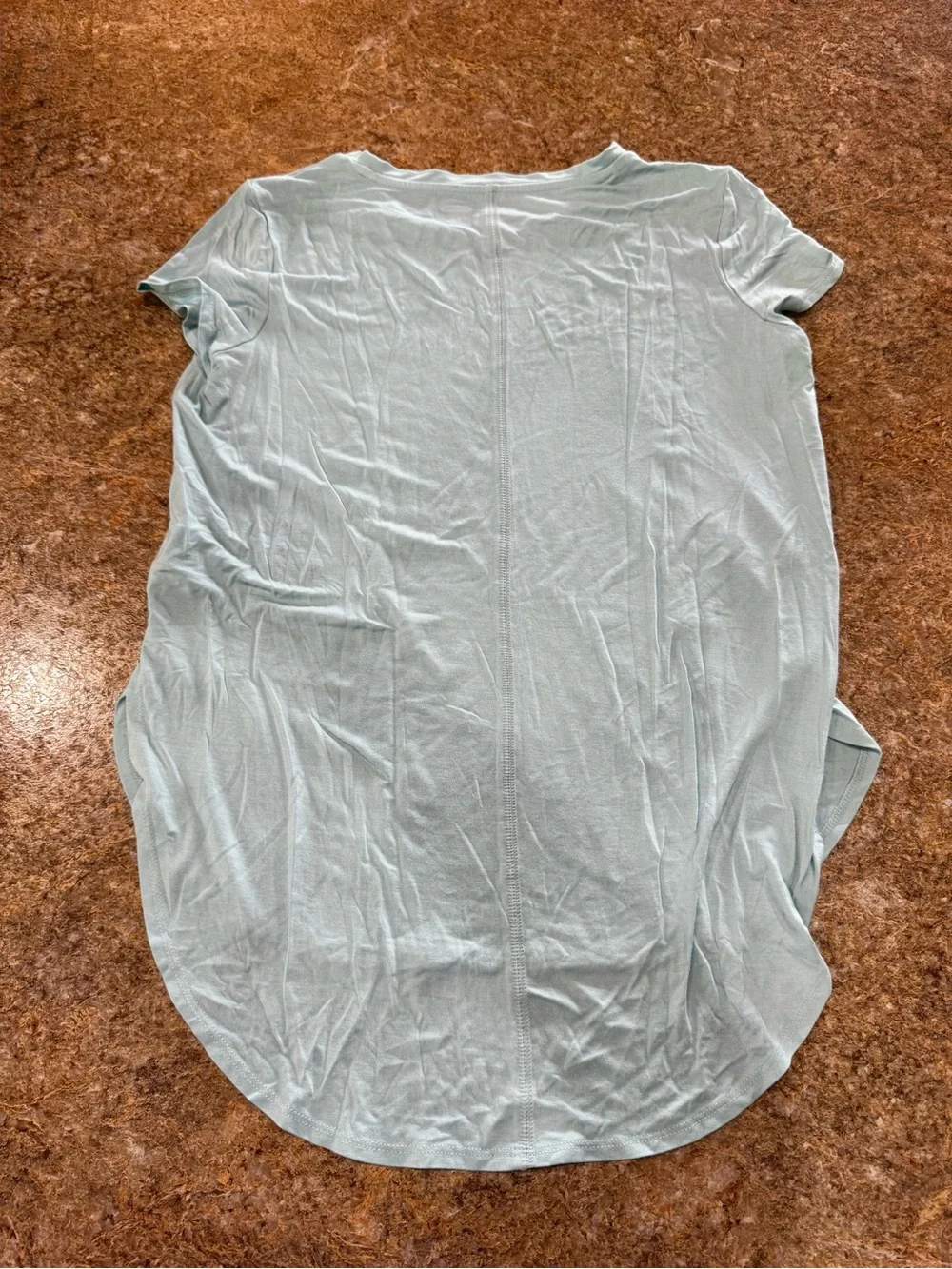 Girls Old Navy Mint Green High Low Tunic Top Size L 10-12 Soft Stretch